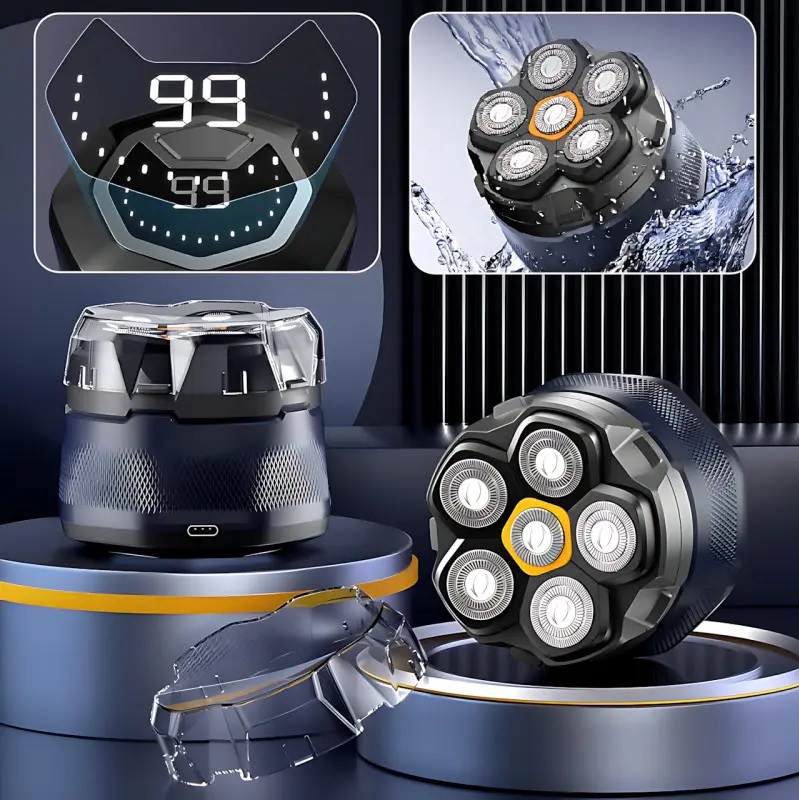 AFEITADORA Y DEPILADORA UNISEX ROTATIVA CF21